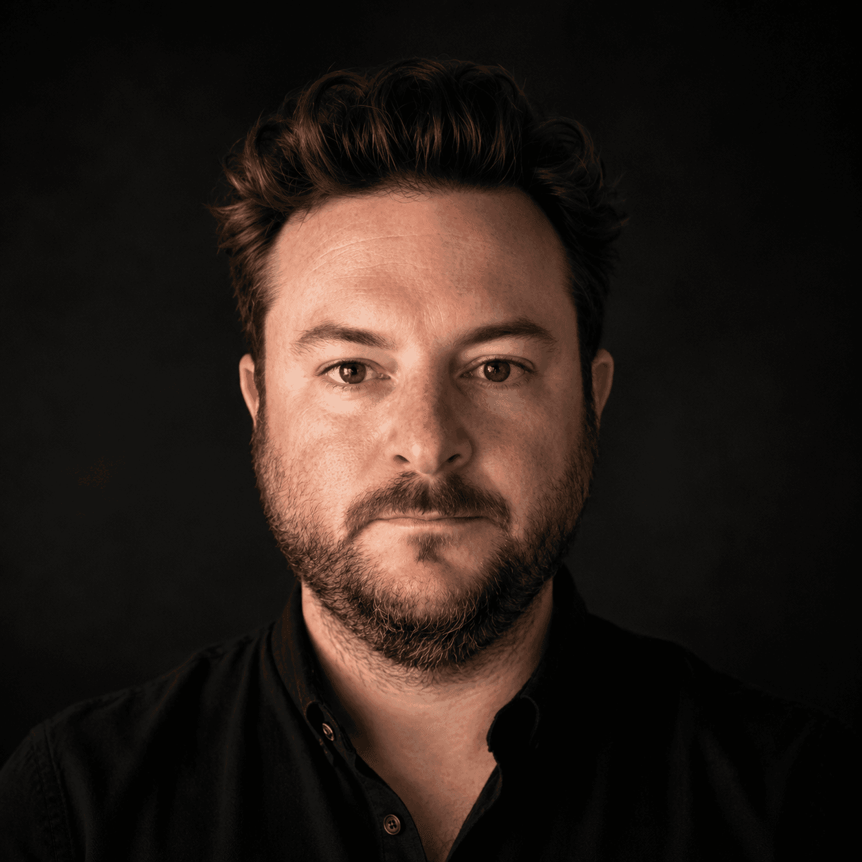 Portrait of Ryan Heckert.